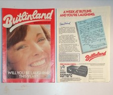 Vintage 1977 Butlins 7 Page Colour A4 Holiday Brochure & Bobbie Butlin Letter