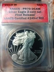 2015 W ANACS PR-70 DCAM First Release American Silver Eagle