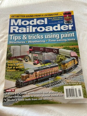 Model Railroader Magazine May 2016 Tips & Tricks Paint Weathering MRC