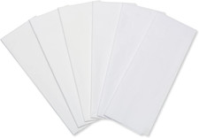 50 Sheets 20 In. X 20 In. White Tissue Paper for Birthdays, Gift Bags, DIY, Craf