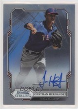 2019 Bowman Sterling Prospect Auto Jonathan Hernandez #BSPA-JH Auto 4l3