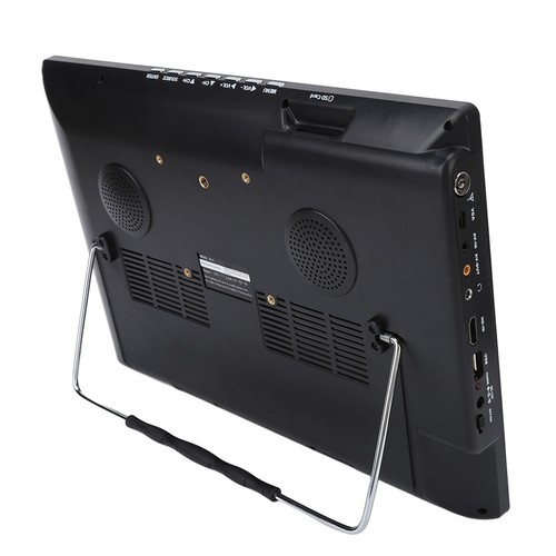 14 Zoll Tragbarer TV Wiederaufladbarer Hochempfindlicher TV LCD Monitor mit Tuner und - Bild 14 von 24