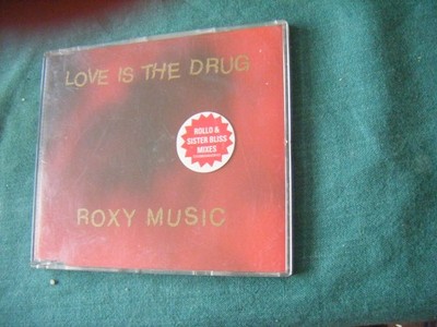 Roxy Music - Love Is The Drug - 4 track cd single - Rollo & Sister Bliss Mixes