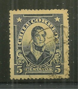 CHILE 124 USED ADMIRAL THOMAS COCHRANE