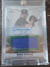 2025 Topps Pro Debut - Pro Debut Jumbo Relic Autographs Noah Schultz  /500 