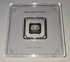 1oz Geiger Original Premium Edelmetalle Silver Bar 1 Ounce Square in Assay
