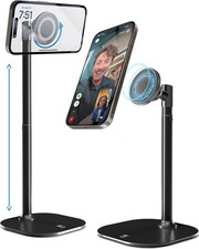 1/4" Camera Stand Magnetic Desk Phone Holder for DSLR Camera Smartphone Tablet
