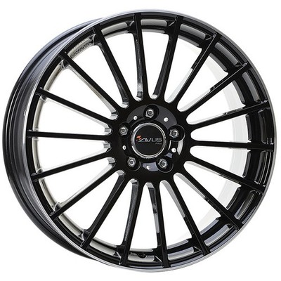 ALUFELGE AVUS AC-M03 FUR TOYOTA SUPRA 8X19 5X112 BLACK POLISHED LIP BDA
