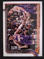 2025-26 Topps #294 Heat Check!: Suns Duo Heat Up Scoreboard