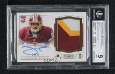 2013 National Treasures Century Gold 20/49 Jordan Reed #214 BGS 9 MINT Auto 03hd