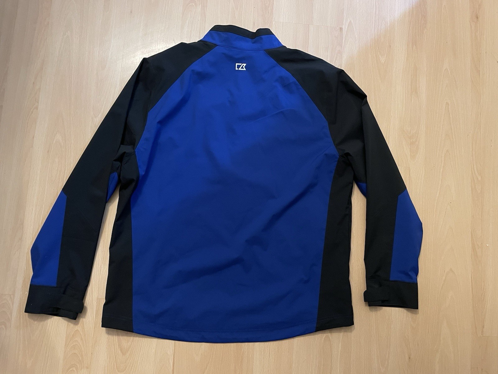 Kansas City Royals XL Blue/Black 1/2 Zip Cutter & Buck Lightweight Jacket MLB