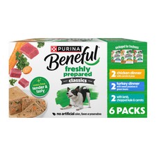 Purina Beneful Classics Wet Dog Food, 6 Pack, 9.5 oz 8.97 per gallon