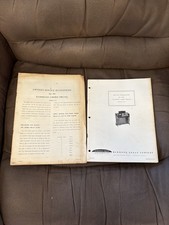 Hammond S-6 Chord Organ Service Manual w/ Multiple Foldout Schematics