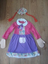 Rag Doll Fancy Dress Toy Shop Dance Costume Size Medium Age 6 7 8 Drama