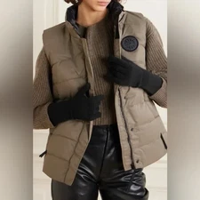 NWT Canada Goose Freestyle Vest Quicksand | Designer Women’s Puffer Vest Size M