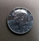 1964 Kennedy Half Dollar Silver Circulated  90% silver mint proof