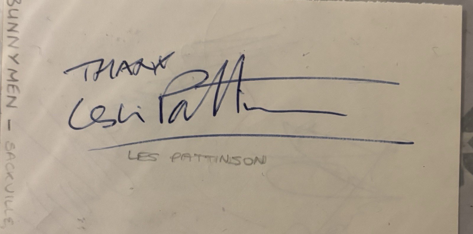 XTC Autographs With C.O.A From 1981 , Including German Magazine From 1982