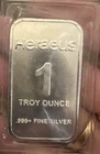 Heraeus 1 Troy Oz Silver Art Bar- Sealed
