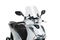 Puig Trafic FüR Honda SH 150I 4T E4, SH 125I 4T E4 (Bj. 2017-2020) - Transparent