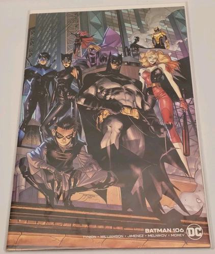 BATMAN #106 CVR JORGE JIMENEZ WRAPAROUND VARIANT DC COMICS BAGGED AND BOARDED.