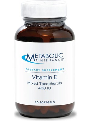 Metabolic Maintenance E 400 iu  Mixed Tocopherols 90 sofgels