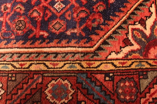 Traditional Vintage Hand-Knotted Area Rug 3'7" x 6'9" Oriental Wool Carpet - Afbeelding 6 van 9