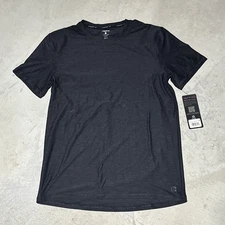 NWT Layer 8 Athletic Shirt Men’s SZ Medium Short Sleeve Gray Running Gym Wicking