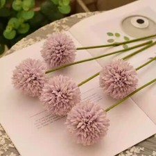 5 Hydrangea Flowers Silk Flower Coffee Table Display Bouquet Nordic Home Decors
