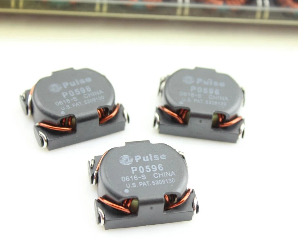 New Qty 3 Pulse Electronics P0596 Coupled Inductors SMD/SMT IND BIGFOOT - Image 4 of 4
