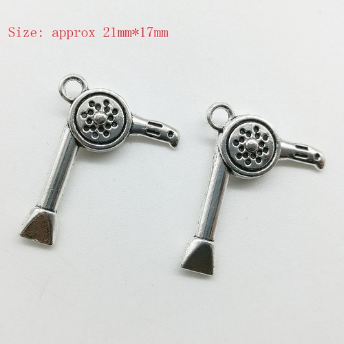 Hot Antique Silver Jewelry Finding Charms Pendants Carfts DIY 77 Styles - Picture 30 of 76