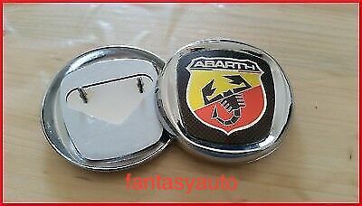 Fiat Abarth Fregio logo of arms Abarth economical front 95mm 43308 - Picture 1 of 2