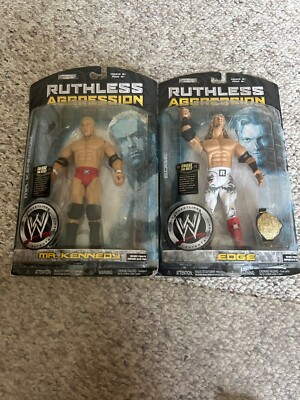 2006 Jakks Pacific WWE Ruthless Aggression Ken Kennedy & EDGE NIB