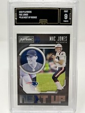 Mac Jones 2021 Panini Playbook Football #NXT-MJO RC Rookie Next Up GMA 9
