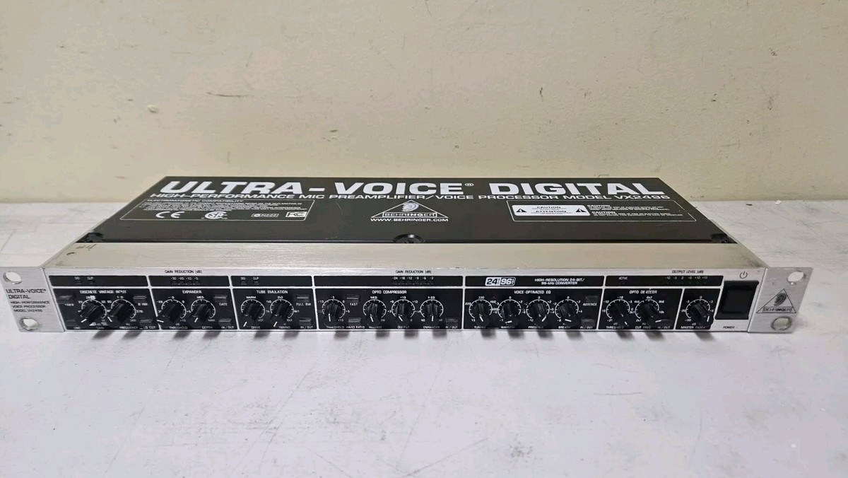 ギター ULTRA-VOICE DIGITAL VX2496 BEHRINGER VX2496 ULTRA VOICE DIGITAL PROCESSOR 24 BIT PARTS