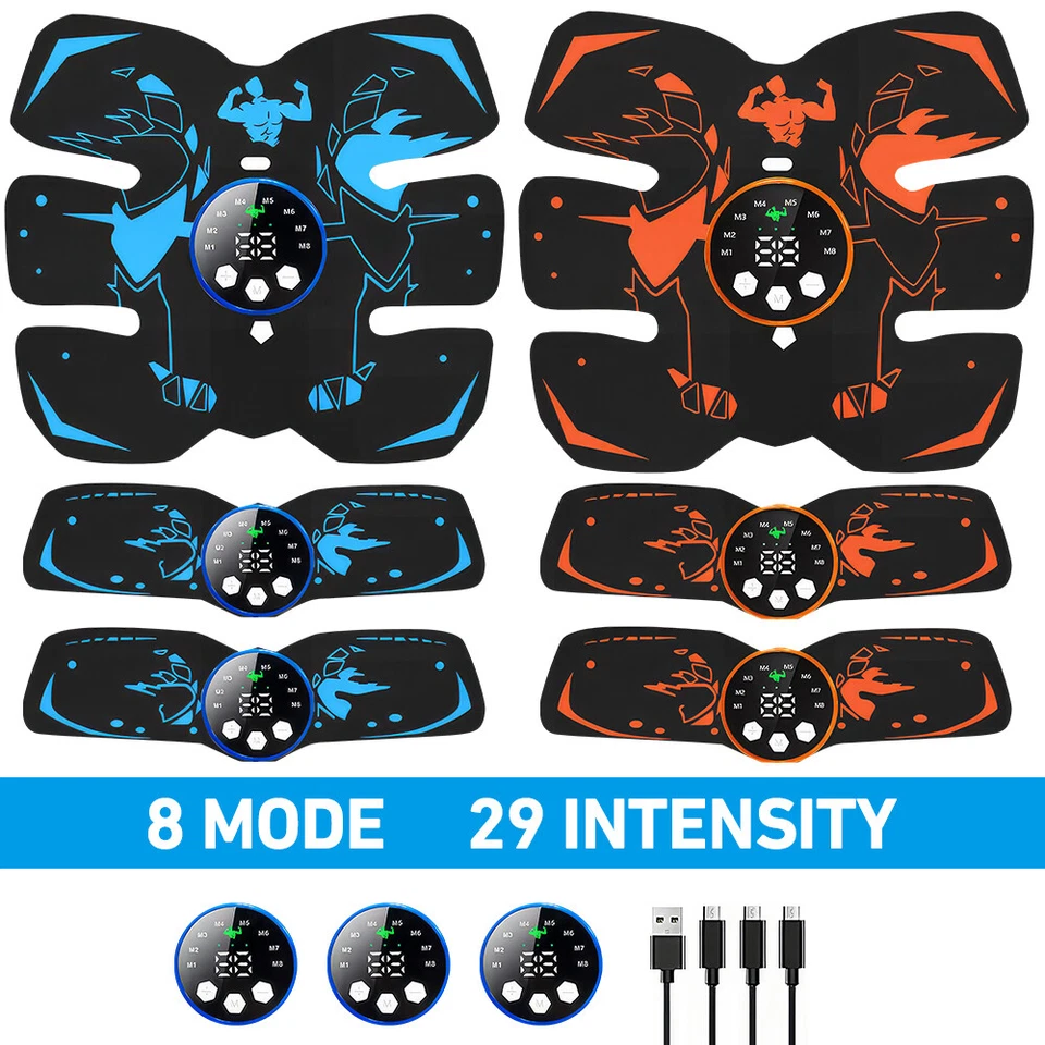 Power EMS Trainer Arms & Hips Muscle Stimulator ABS Abdominal Training Unisex - image 3 of 4