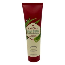 Old Spice Wavy Curly with Aloe & Avocado Oil Conditioner 8 Fl oz - 1 Pack!!