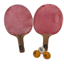 Vintage Stiga Ping Pong Paddle Set Of 2b Table tennis