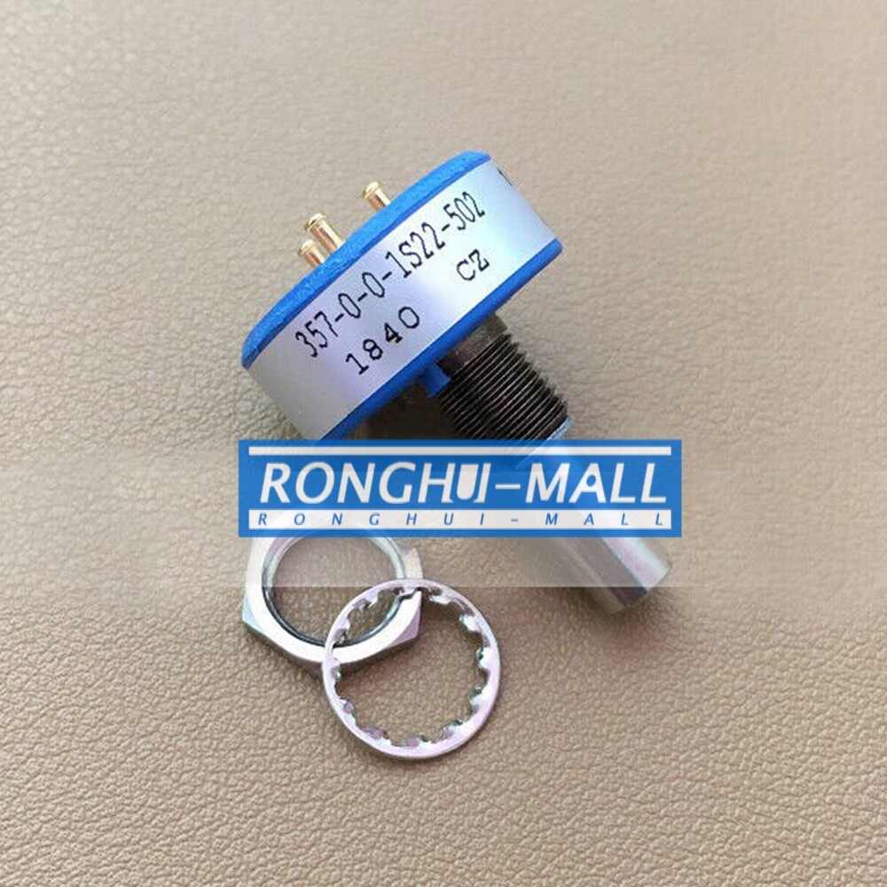 Vishay 5K Rotary Potentiometer - Model 357-0-0-1S22-502 (New & Original)