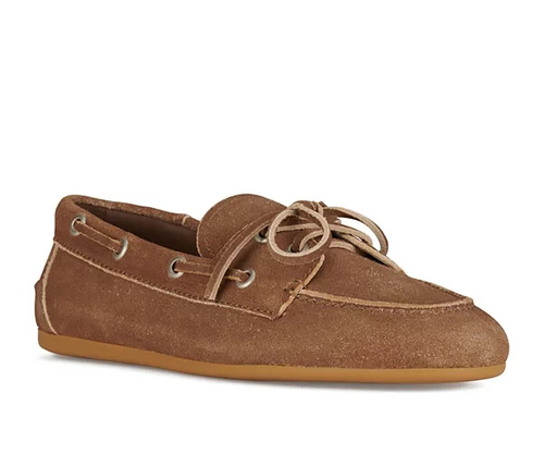 Jeffrey Campbell Women's Boat Loafers – Camel Suede – Size US 10 / UK 7.5 /EU 41 - Picture 3 of 14