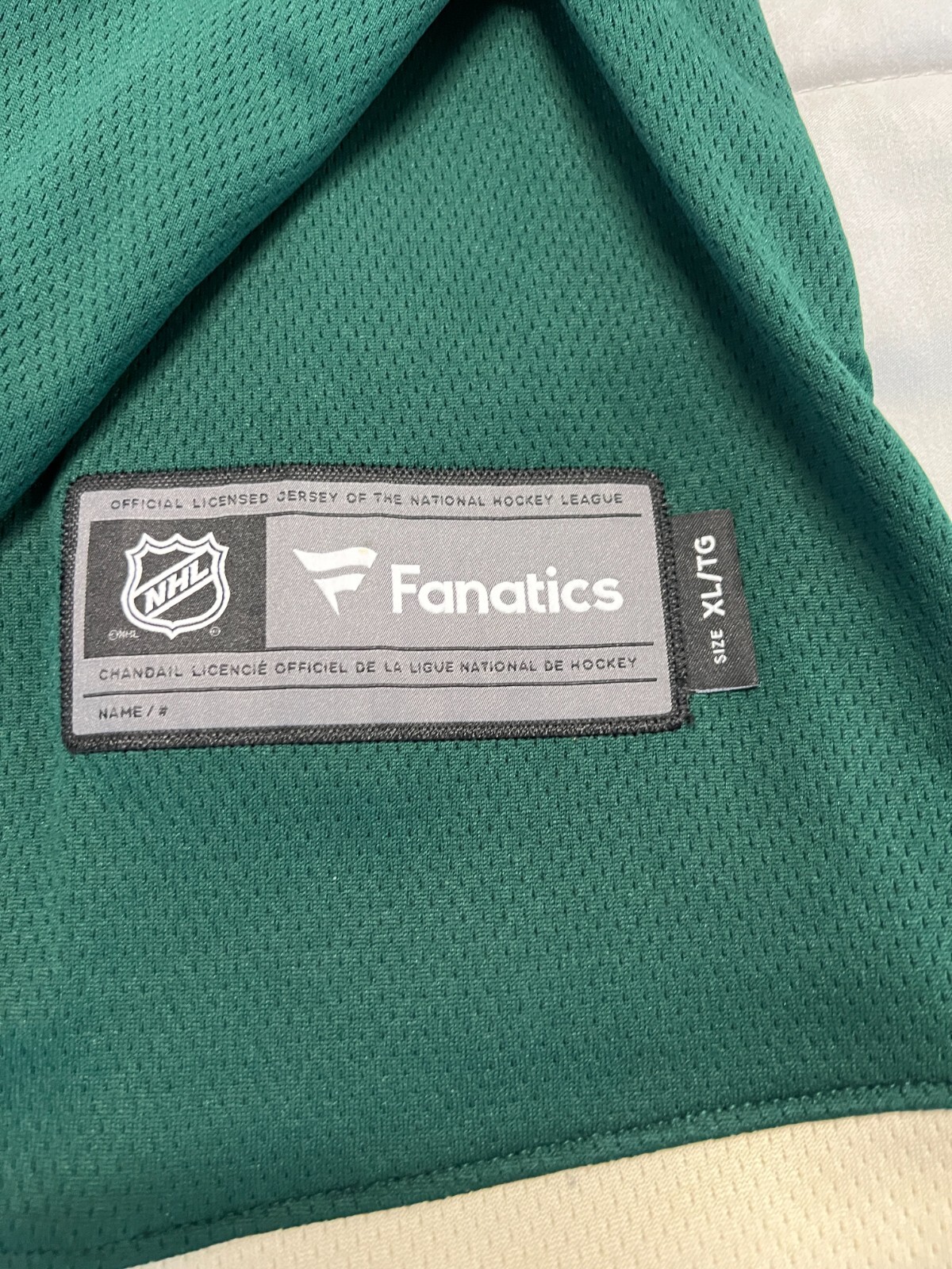 Minnesota Wild Fanatics NHL Authentic Breakaway Hockey Jersey Men XL