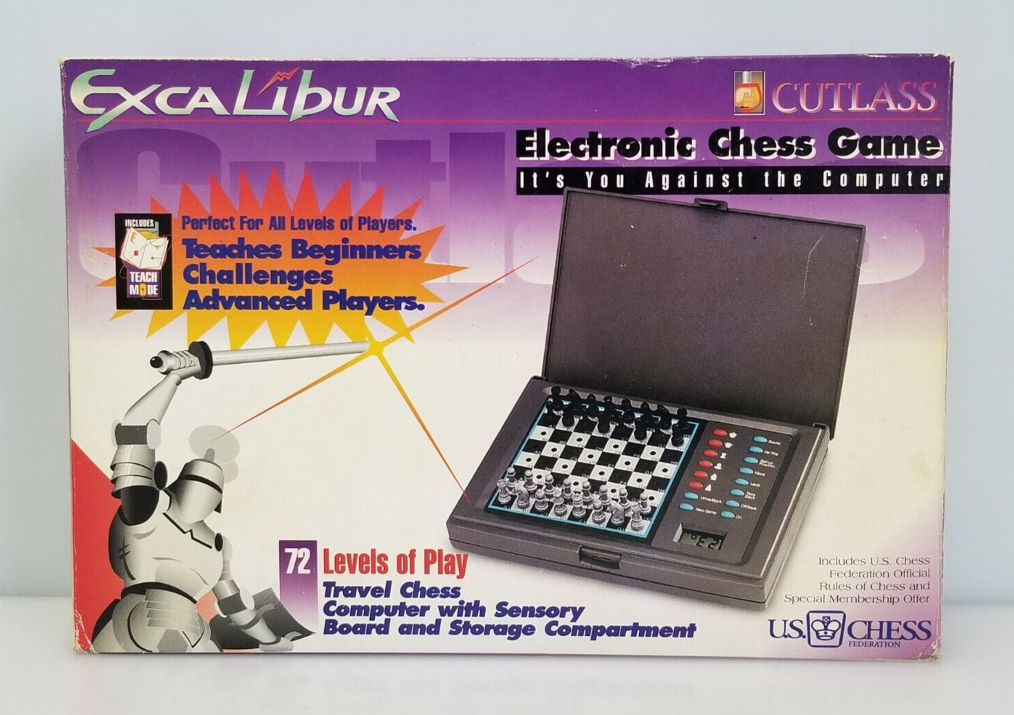 Buy Excalibur Grandmaster Auto Sensory Electronic Chess Board Computer for  USD 59.99 | GoodwillFinds