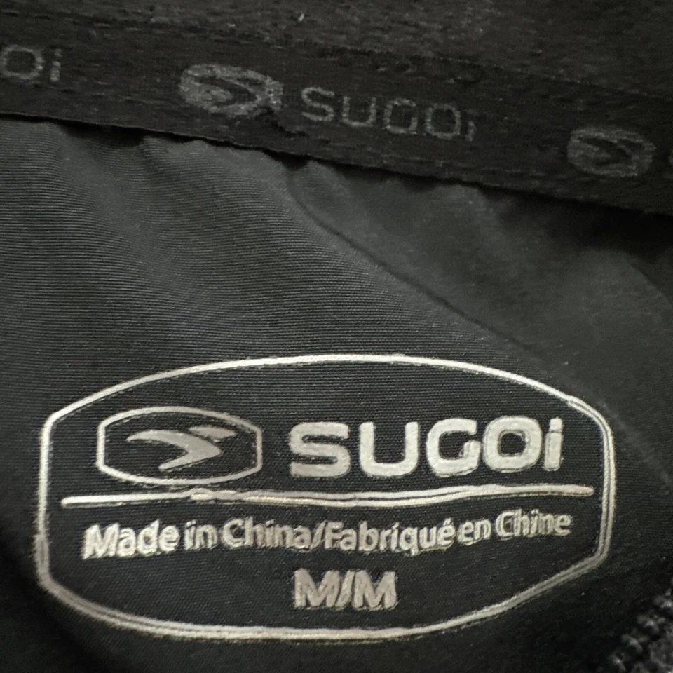 Chaqueta SUGOI Zap Azul Olímpico Para Hombre Grande Repele Reflectante Shell Ciclismo Correr Foto 3 de 4