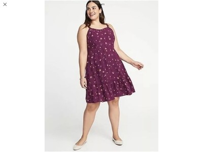 old navy purple dress