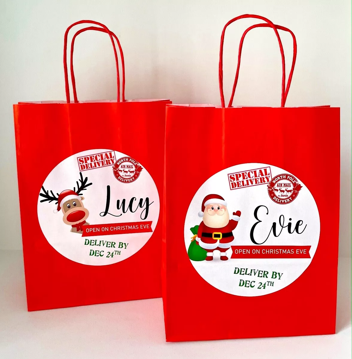 Personalised delivery cheap bags