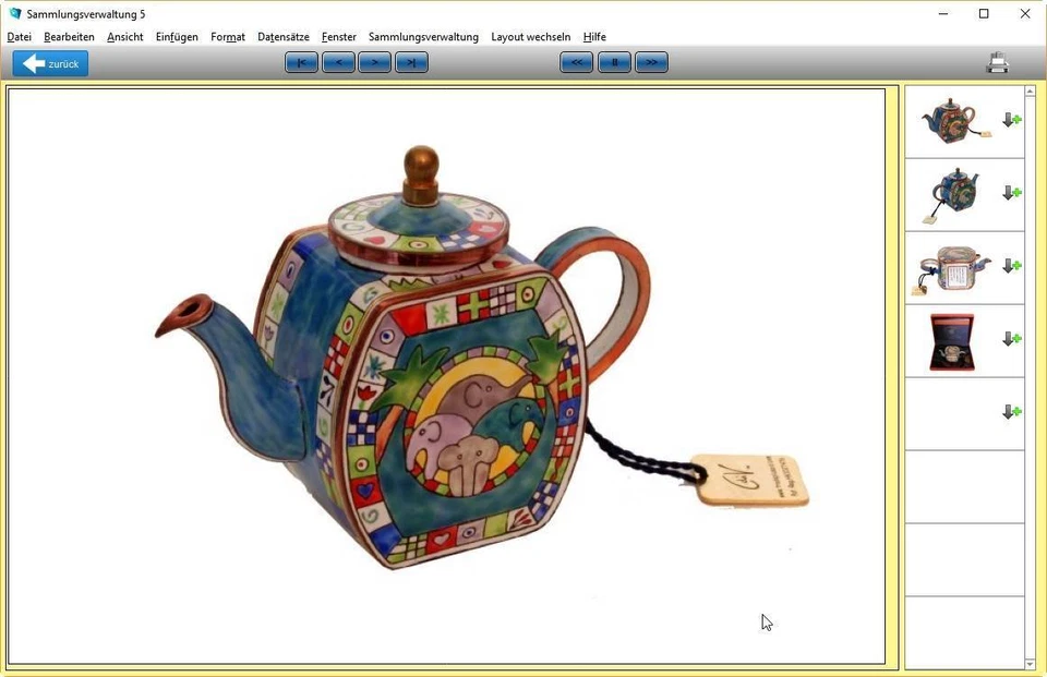 GS Sammlungsverwaltung 5 - Software Programm für Sammler - Sammlung Verwalten  - Bild 3 von 4