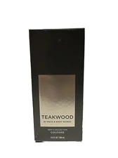 (1) Bath & Body Works TEAKWOOD Cologne Men's Collection 3.4 oz. New in Box