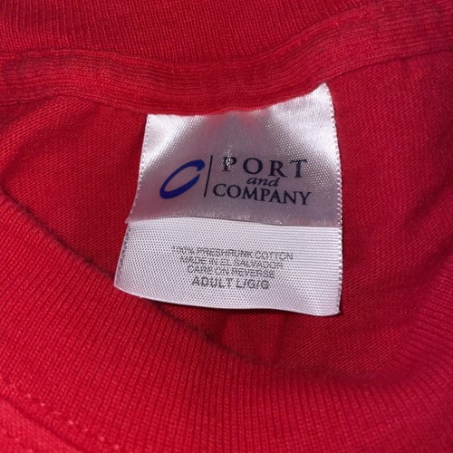 LN Cincinnati Reds Shirt Red Large MLB Baseball 100% Pre-shrunk Cotton - Picture 5 of 5