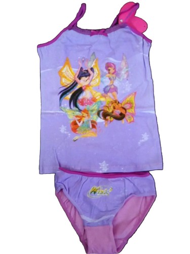 Lot Of 2 Sets WINX CLUB GIRLS Camisole Size 7-8 NWT Underwear Panty - Picture 2 of 3