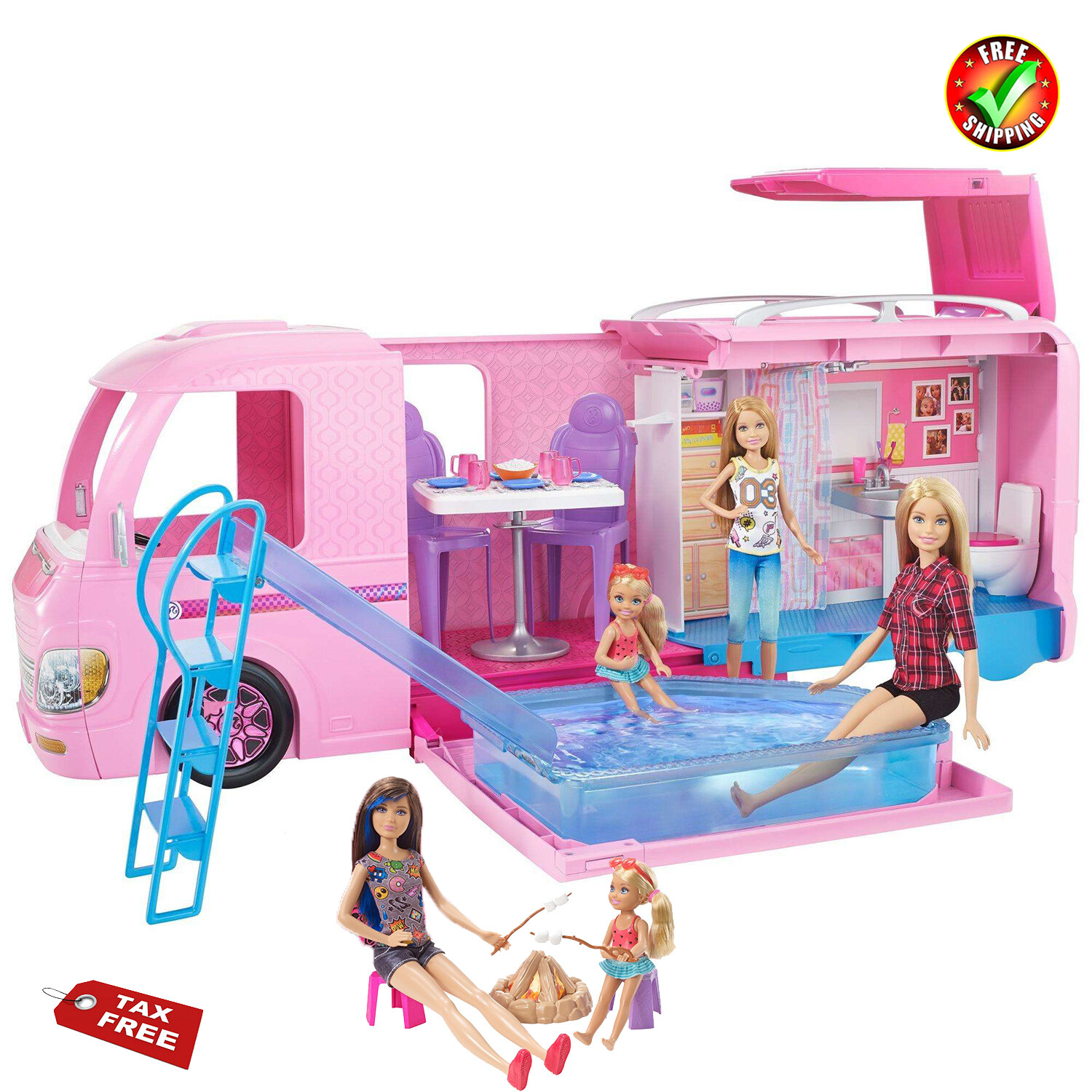 barbie dream camper ebay