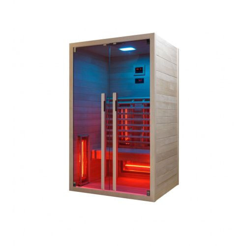 Sanotechnik RUBY 2 Infrarotkabine Wärmekabine 2 Pers. 120x100x195 cm F20120